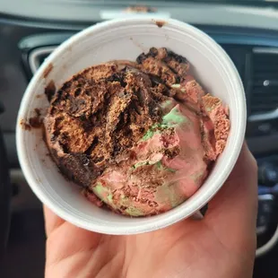 Parma pot hole and spumoni