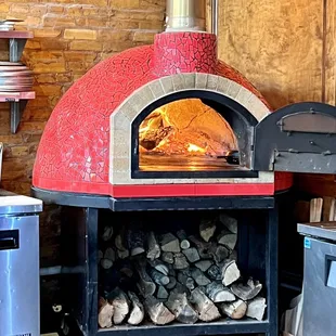 interior, pizza