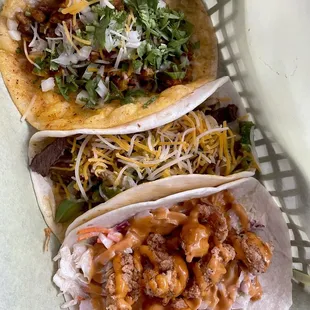 Shrimp tacos