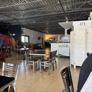 Entrance and seating