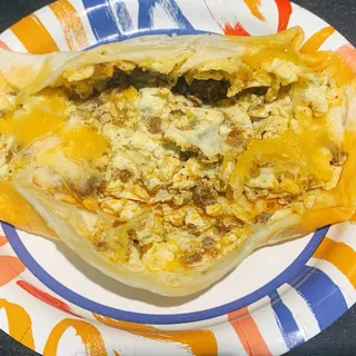 Chorizo, Egg and Cheese Breakfast