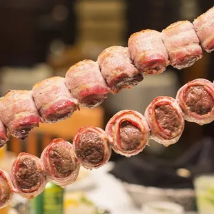 meat wrapped in bacon