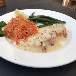 Shrimp scampi