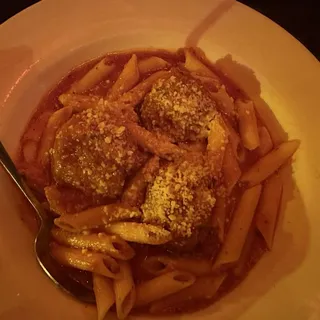 Penne with Meatballs