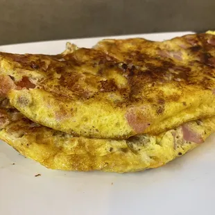 Very dry omelet