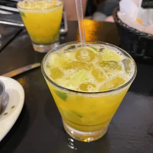 Mango Caipirinhas after steak devourment lol