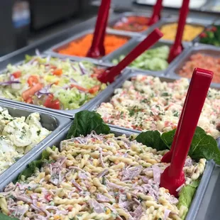 Salad bar options