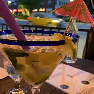 The caipivinho de limao. Refreshing