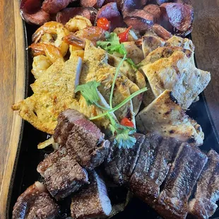 Mixed grill perfectly seasoned