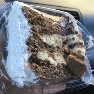 Chocolate coconut cake! WOW!