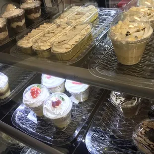 Key lime, tres leche, chocolate coconut, etc