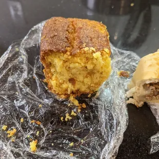 Cornbread, this is only 1/2 because I couldn"t stop eating it!