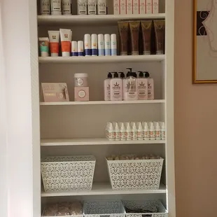 They have a lot of creams, numbing gels, even tanning lotion.