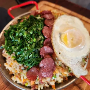 Fried rice dish