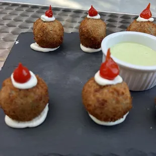 Beef rib croquettes
