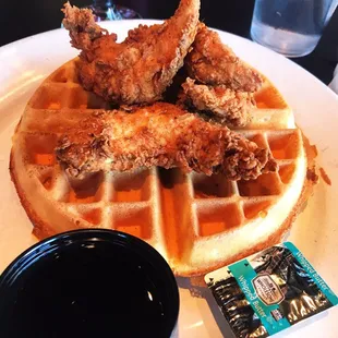 Chicken &amp; Waffles on the Brunch Menu