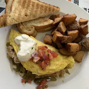 Pico omelette