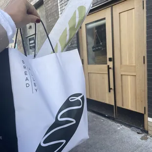 Sourdough bread and baguette the freshest and yummiest