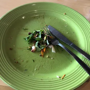 So good!! What&apos;s left of my captain salad