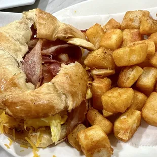 Bacon Egg and Cheese Croissant