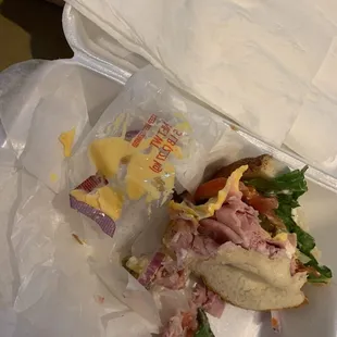 Plastic found in my food.