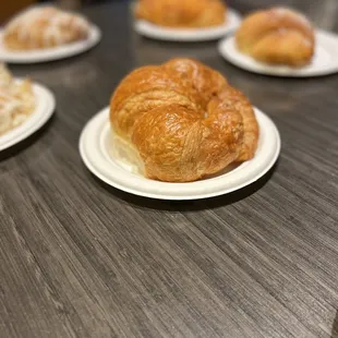 Butter croissants