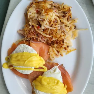 Salmon Eggs Benedict