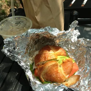 California Croissant Sandwich