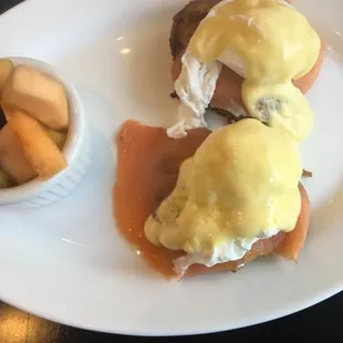 Salmon Eggs Benedict