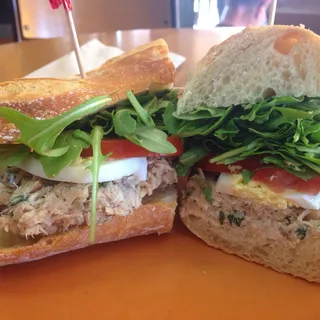 Classic French Tuna Salad Sandwich