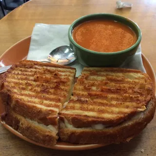 Grilled Cheese & Tomato Soup