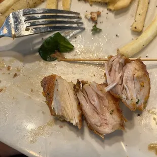Uncooked Chicken and Waffles