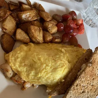 Poseidon Omelette (Seafood Omelette)