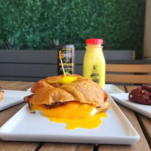 pastries and pastries on a table