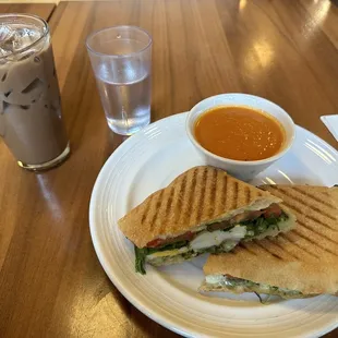 Breakfast Panini* Housemade Soup Mocha