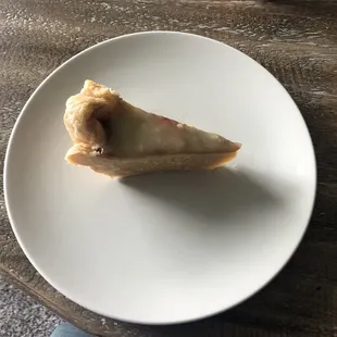 Tiny Slice of Browned Butter Honey Pie with Lemon Curd &amp; Thyme