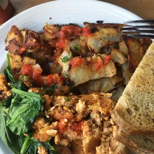 Southwestern Tofu Scramble