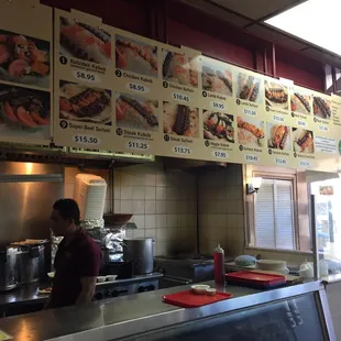 sushi and sashimi, interior