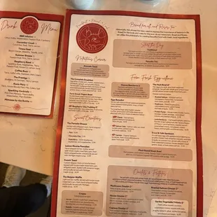 menu, sushi and sashimi