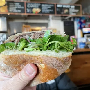 Beef Short Rib Sandwich