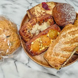 Sunday Farmer's Market in Laguna Niguel haul from Bread Artisan Bakery! 2/25/2024