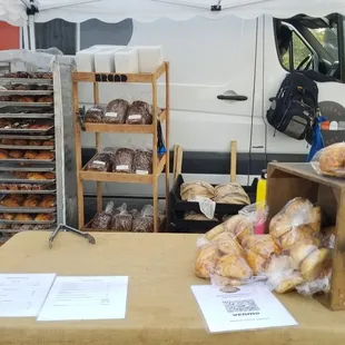 Bread Artisan at the Laguna Niguel Farmer's Market every Sunday! 8/15/2021