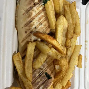 Grilled veg sandwich