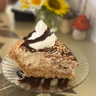 Peanut butter pie