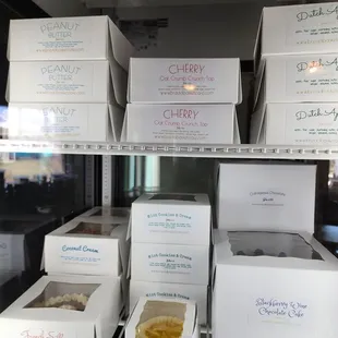 a variety of doughnuts