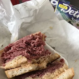 Reuben look at the size of it wow!