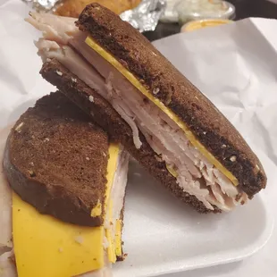 One meat create your own sandwich - super small