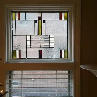 Custom leaded window