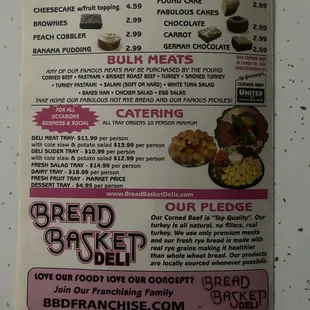 menu, burgers