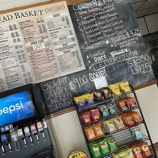 Menu board